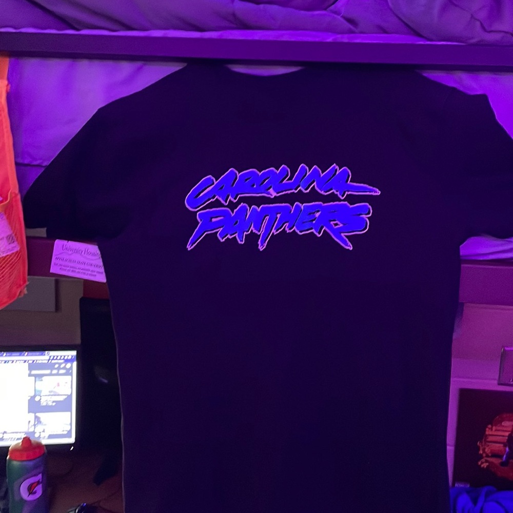 Carolina Panthers vintage black tee